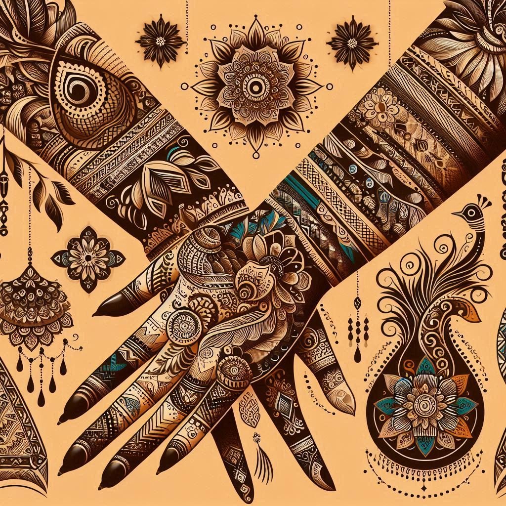 Modern Karva Chauth Mehndi Designs 2024