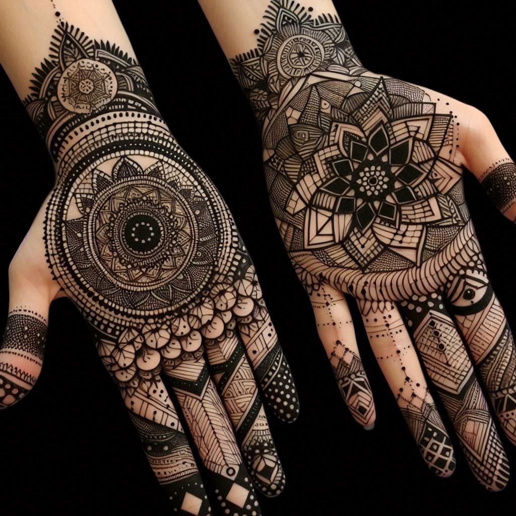 Mehndi Design Back Hand