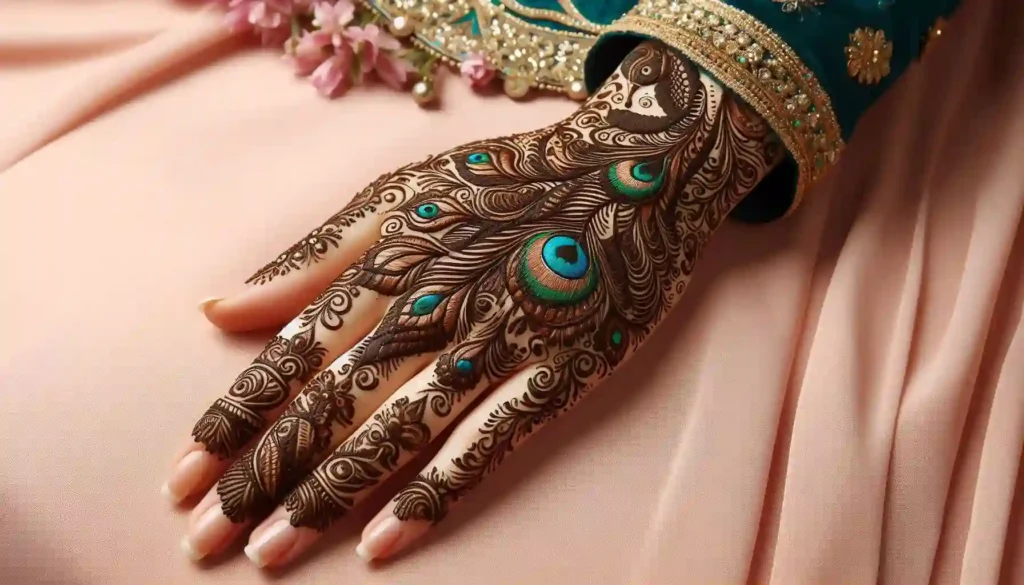 Arabic mehndi design