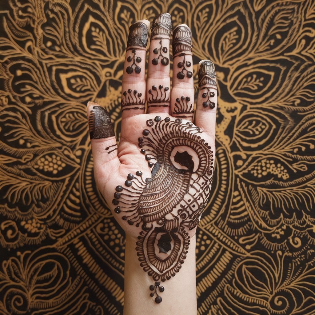 Royal Front Hand Mehendi