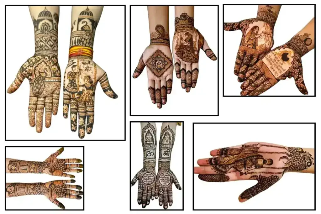 Simple and Beautiful Mehndi Designs for Teej