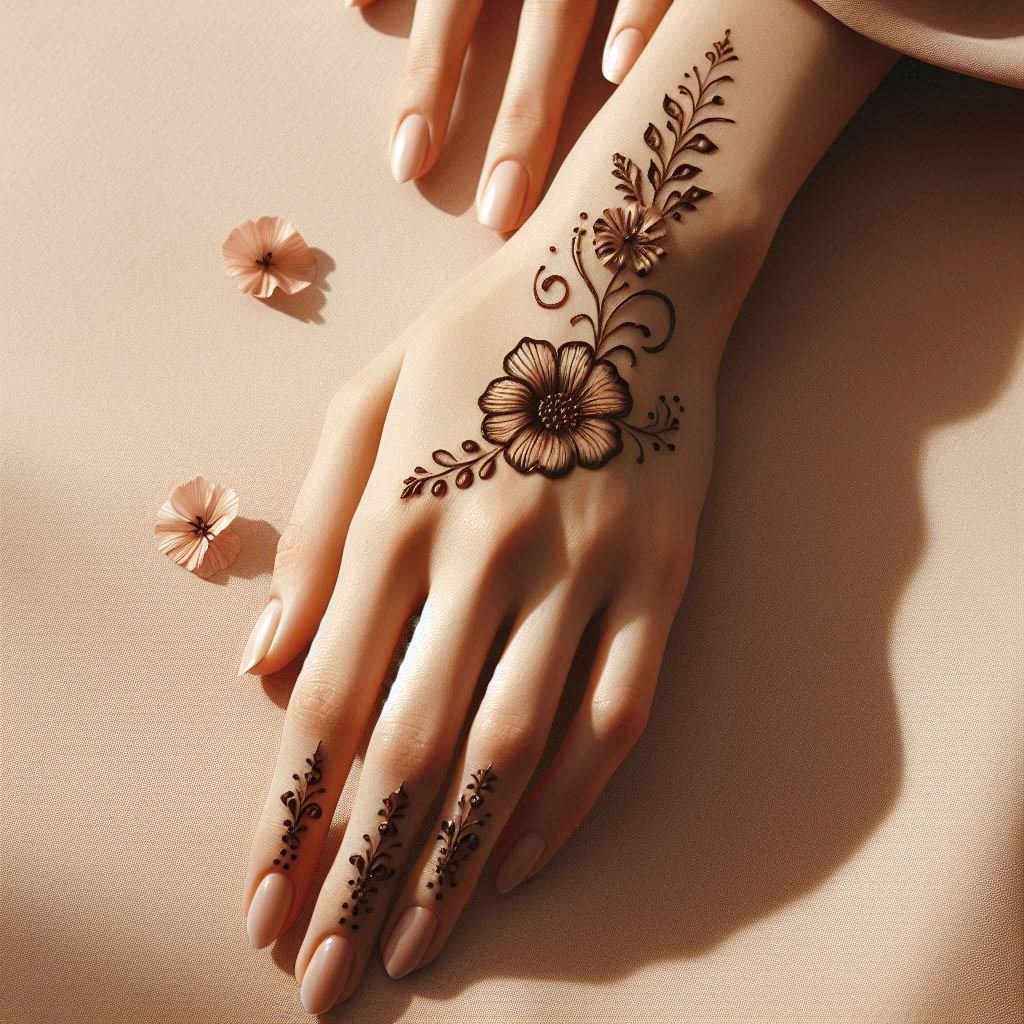 simple mehendi designs