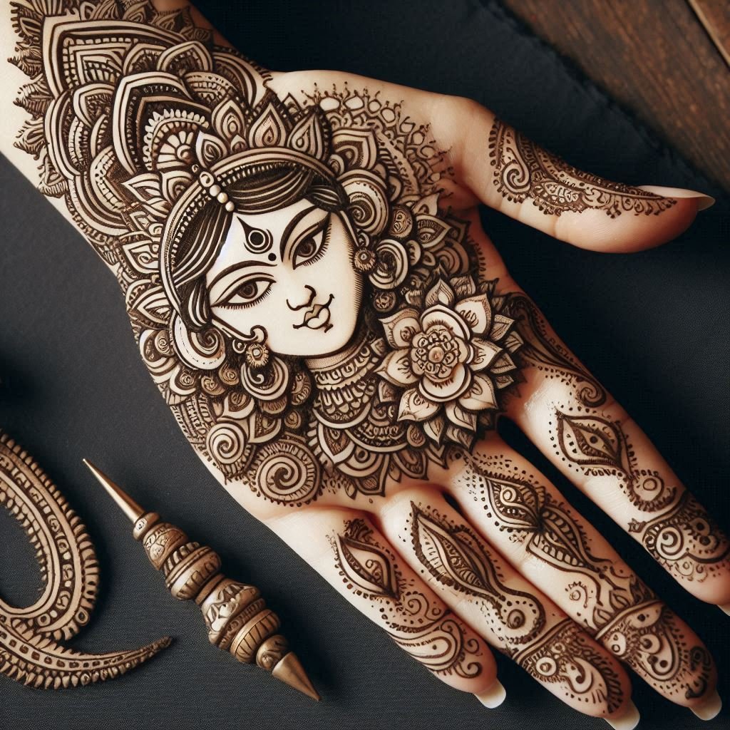 Top Navratri Mehndi Designs 2024: Celebrate the Durga Puja Festival with Stunning Mehndi Art