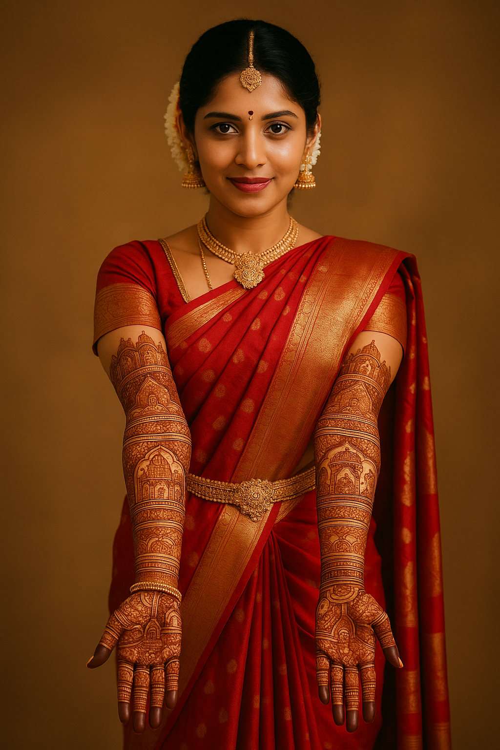 full hand mehndi design