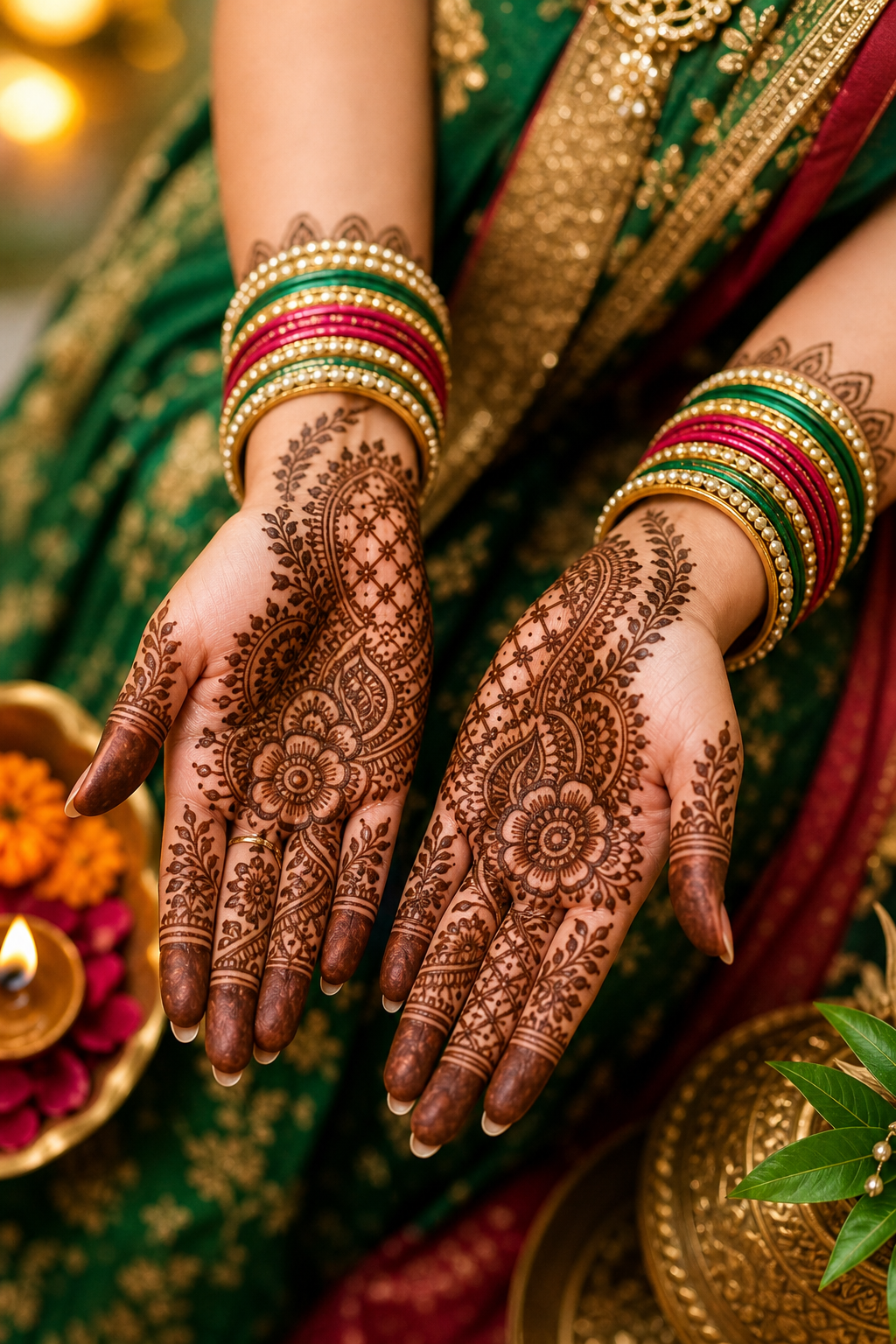 Teej mehndi designs