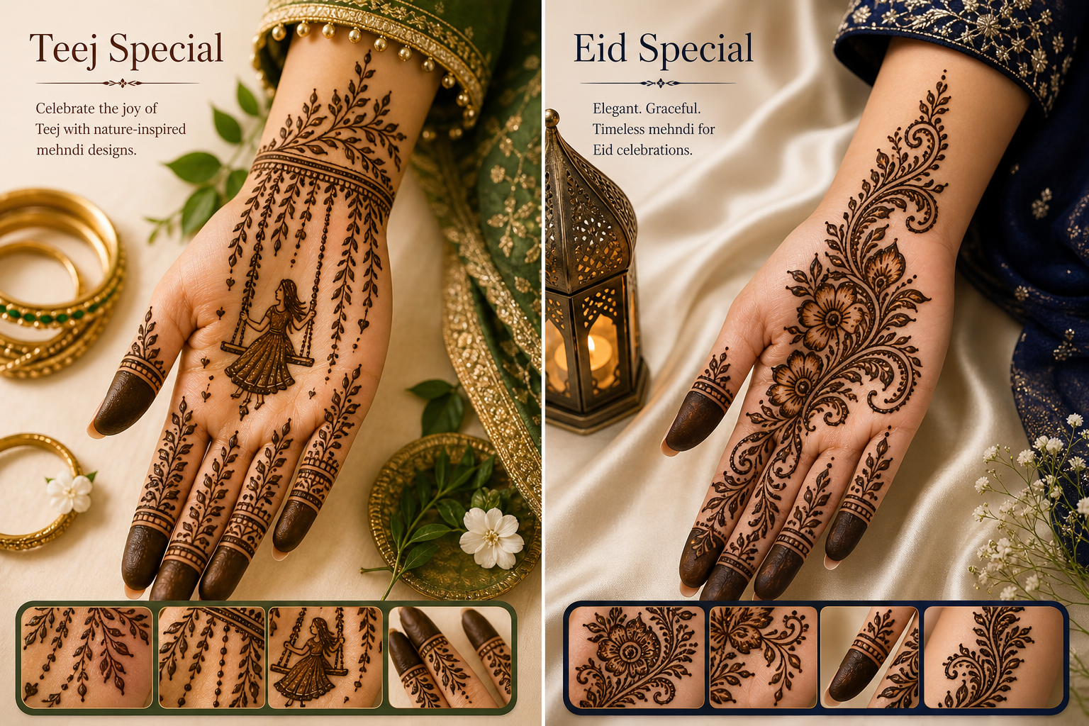 front hand mehndi design