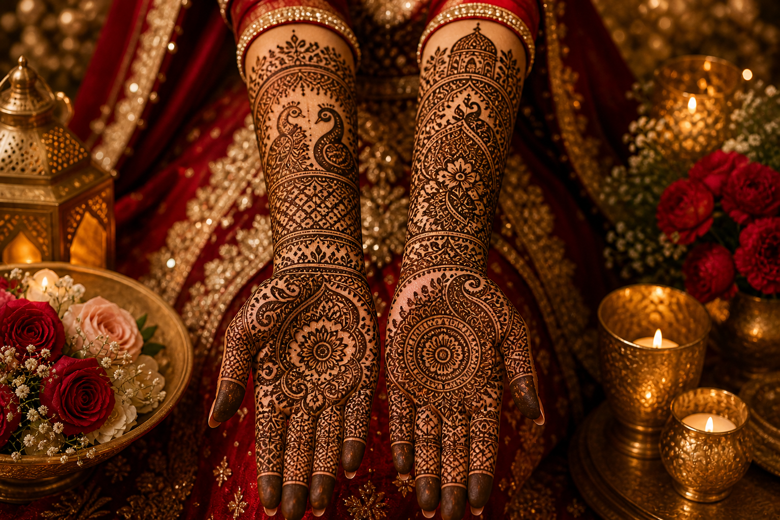 Full Hand Mehndi Design