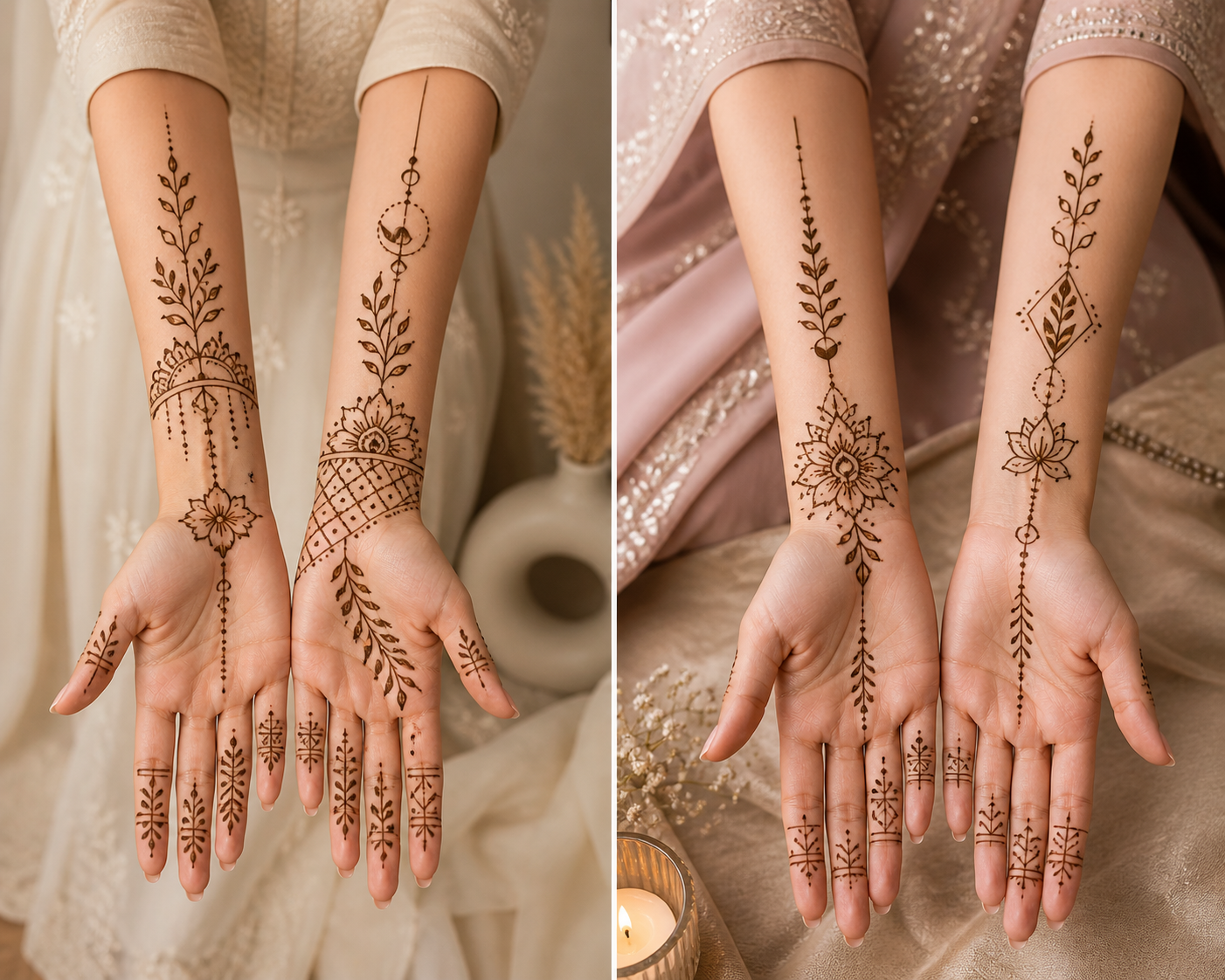 full hand mehndi design