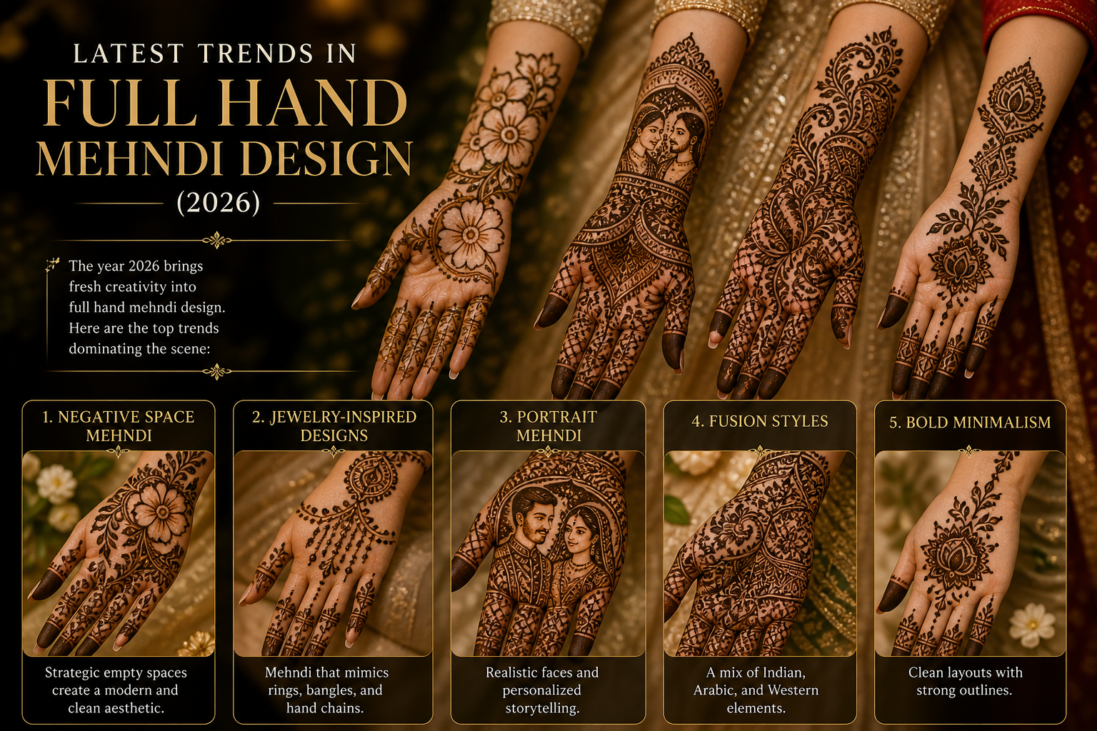 full hand mehndi design