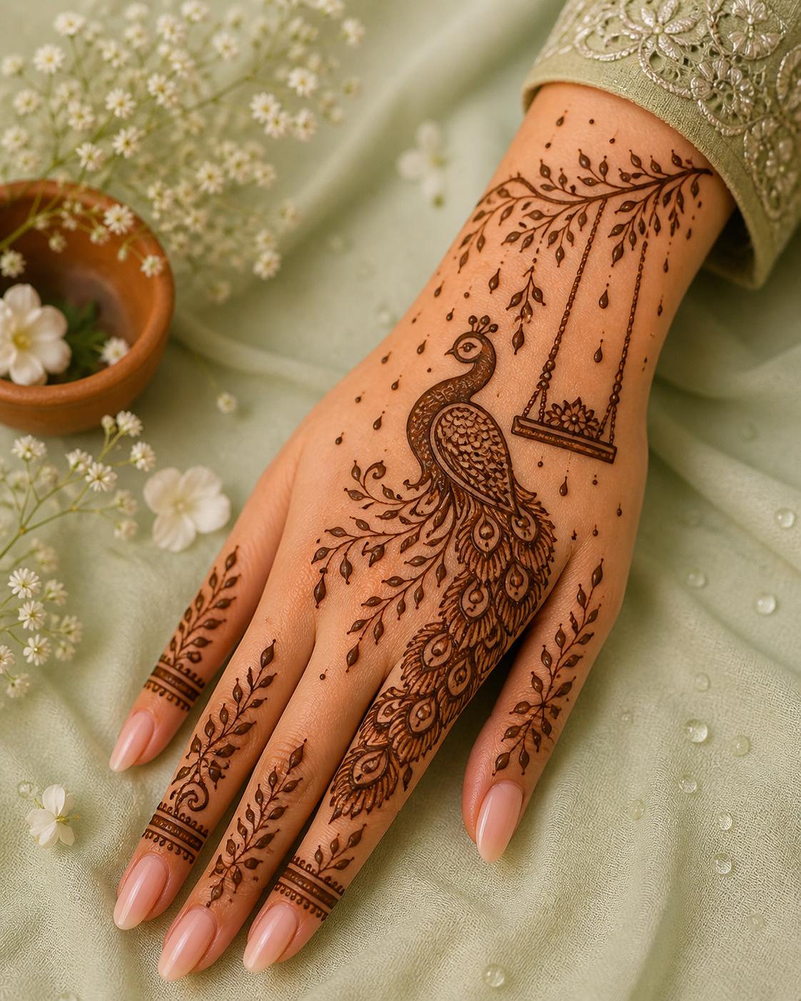 Teej mehndi designs