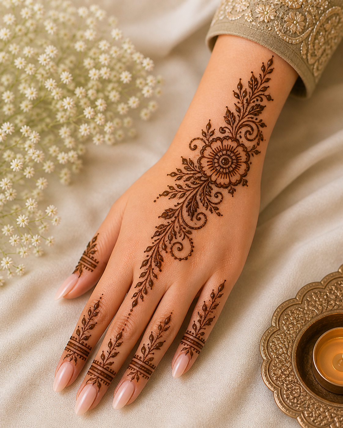 Teej mehndi designs